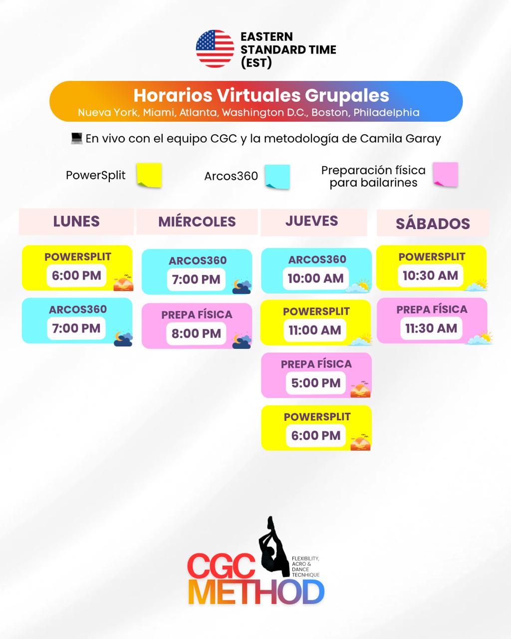 20 clases en vivo + Clase grabadas