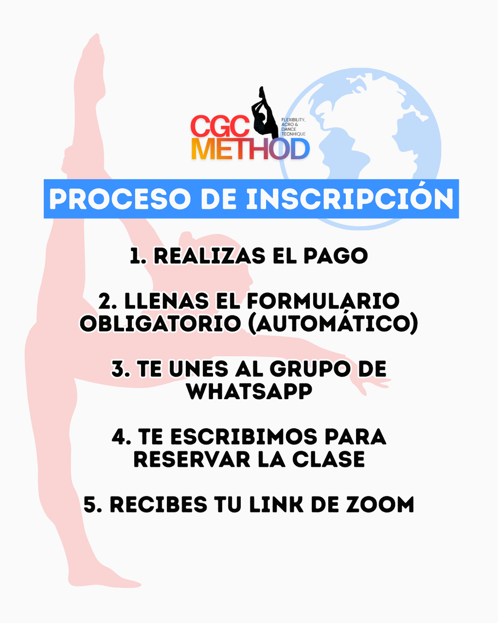 1 clase grupal online en vivo