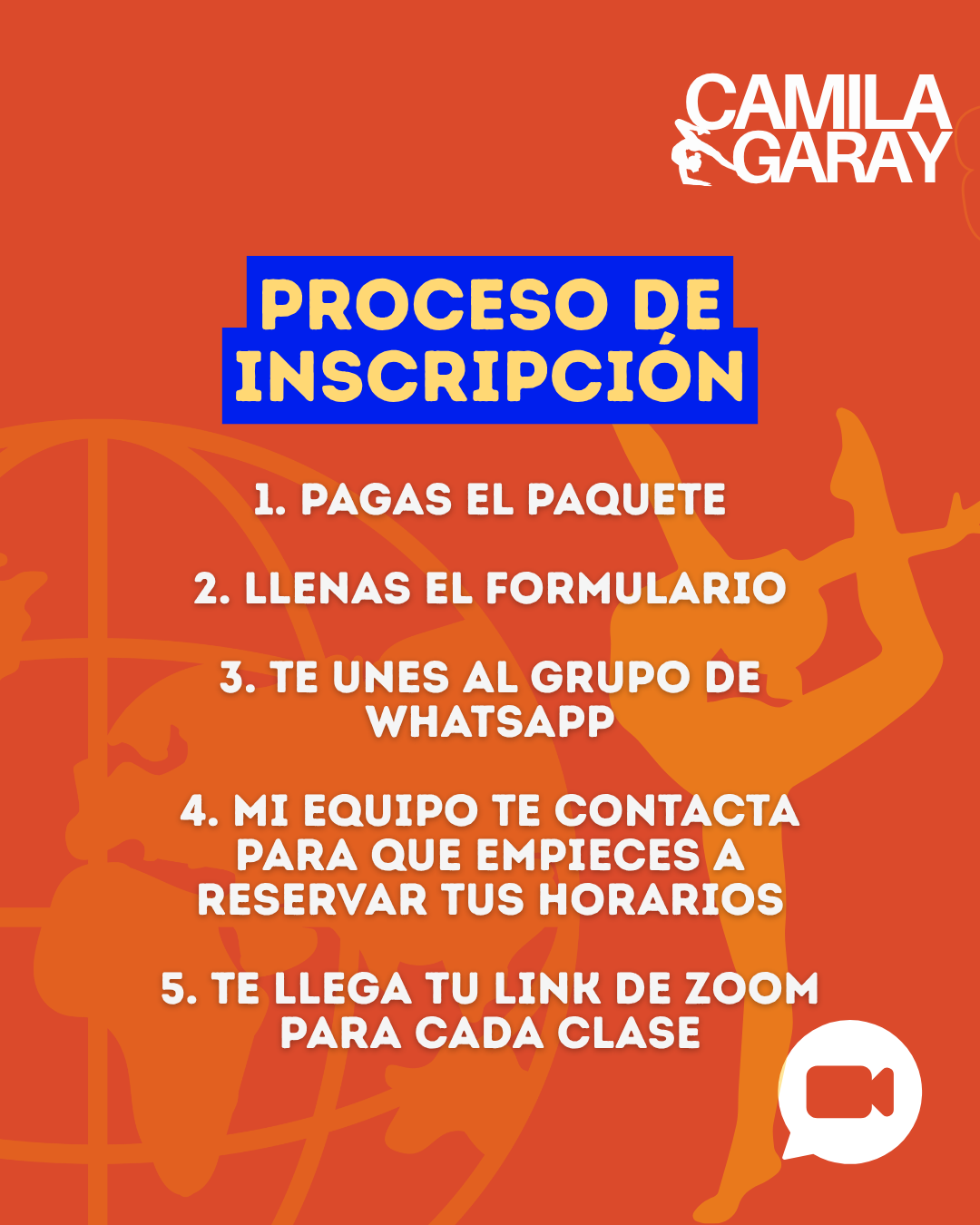4 clases grupales online en vivo