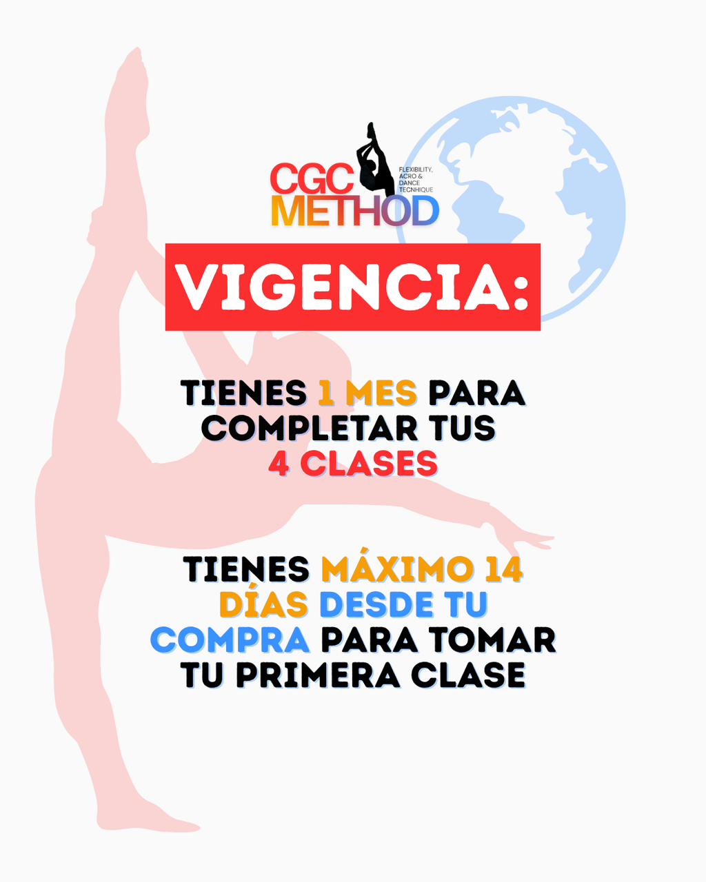 4 clases grupales online en vivo + Clases grabadas